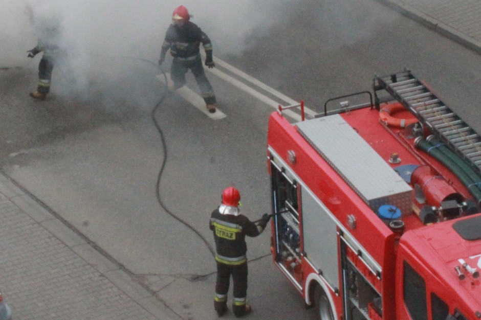 Fot. PTWP Tarnów: niegroźny pożar w szpitalu im. św. Łukasza