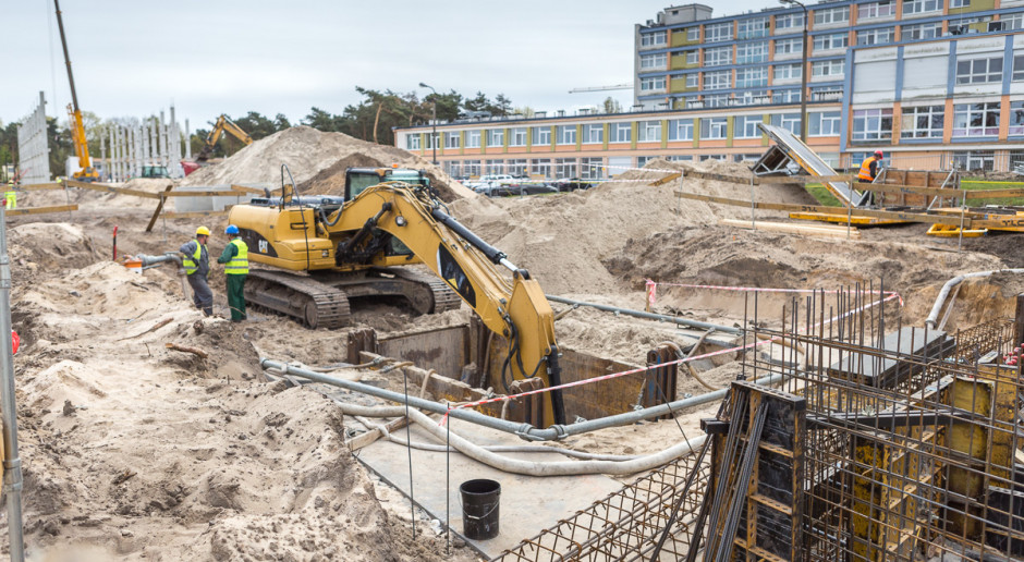 Toruń: inżynierowie rozbudowujący szpital zaprezentowali postępy prac