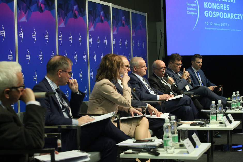 Podczas sesji "Polski szpital 2017 cz. I’’ w ramach Europejskiego Kongresu Gospodarczego (Katowice, 10-12 maja 2017 r. Fot. PTWP Jak zmieni się polski szpital, gdy ruszy sieć? Prognozy ekspertów zastanawiają