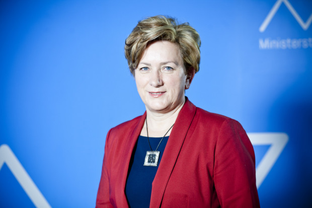 Wiceminister zdrowia, Józefa Szczurek-Żelazko; FOT. PTWP Wiceminister zdrowia spotkała się z konsultantami w dziedzinach pielęgniarstwa
