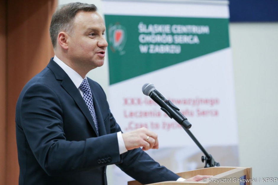 Prezydent Andrzej Duda; FOT. Krzysztof Sitkowski/KPRP Prezydent: jeszcze kilka miesięcy temu byłem palaczem...