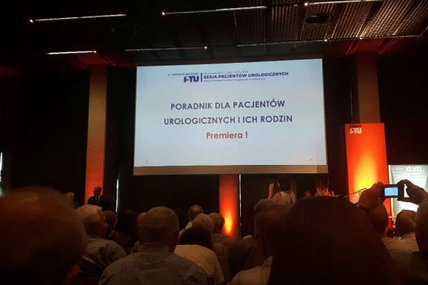 Prezentacja poradnika dla pacjentów urologicznych podczas 47. Kongresu PTU; FOT. PTWP Katowice: premiera poradnika dla pacjentów urologicznych i ich rodzin