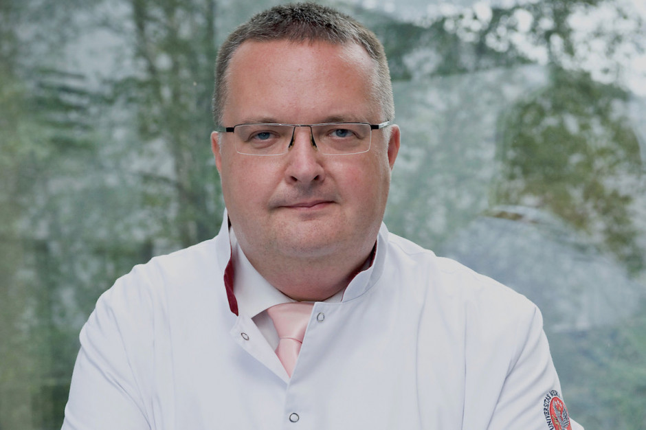 Prof. Krzysztof Filipiak; FOT. WUM Warszawa: WUM ruszył z antynikotynową kampanią edukacyjną