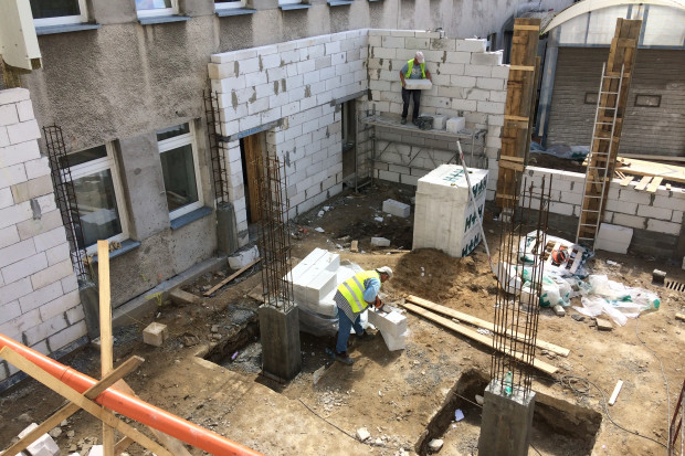 Rozbudowa SOR w Nowym Szpitalu w Świeciu. Fot. Grupa Nowy Szpital W Świeciu za ponad 3 mln zł rozbudują SOR