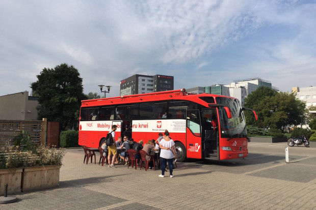 W warszawskim Mordorze krew oddawali głównie pracownicy okolicznych firm Fot. Europ Assistance Polska Warszawski Mordor zebrał 22 litry krwi