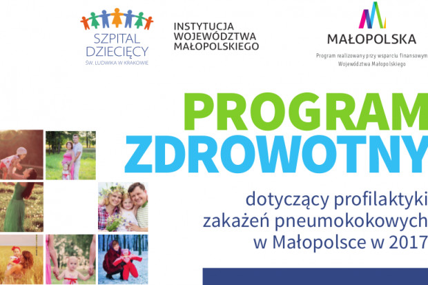 Fragment plakatu promującego akcję. Fot. archiwum Małopolskie: blogerki będą namawiać do szczepienia dzieci przeciw pneumokokom