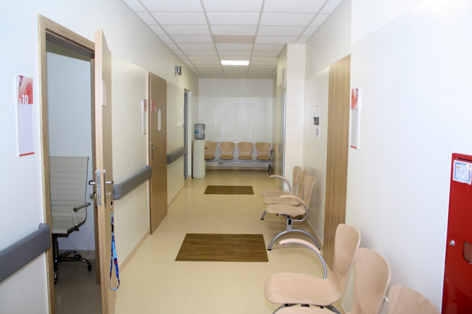 Na potrzeby Centralnej Izby Przyjęć zaadoptowano pomieszczenia na parterze segmentu D budynku szpitala. Fot. Materiały prasowe Centrum Zdrowia Tuchów ma nową izbę przyjęć