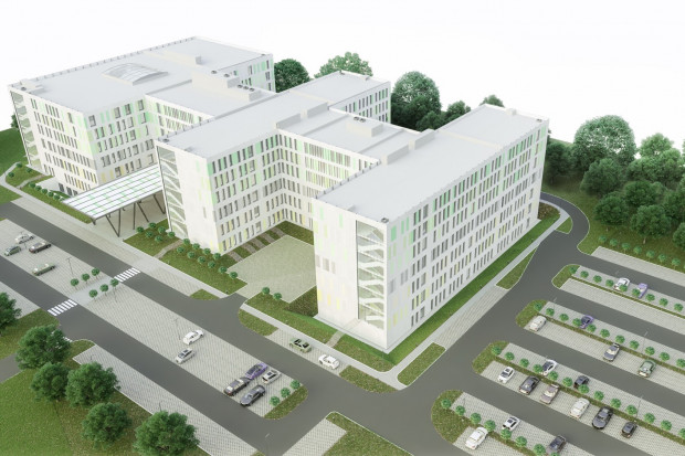 Tak będzie wyglądał nowy szpital dziecięcy w Poznaniu. Fot. Materiały prasowe Poznań: jest zielone światło dla budowy centrum zdrowia dziecka