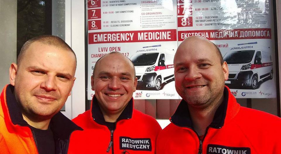 Krakowsy ratownicy medyczni wygrali we Lwowie