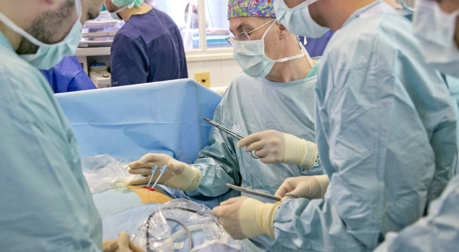Wrocław: holenderscy lekarze szkolili się w klinice UM z technik laparoskopowych