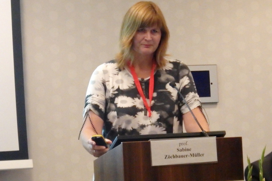 Prof. Sabine Zöchbauer-Müller podczas XX Kongresu PTOK; FOT. PTWP Rak płuca: jest już terapia dla chorych w najgorszej sytuacji