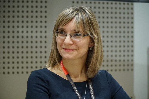 Joanna Szeląg, wiceprezes Podlaskiego Związku Lekarzy Pracodawców Porozumienie Zielonogórskie. Fot. PTWP Wschodni Kongres Gospodarczy: kiedy pilotaż w POZ