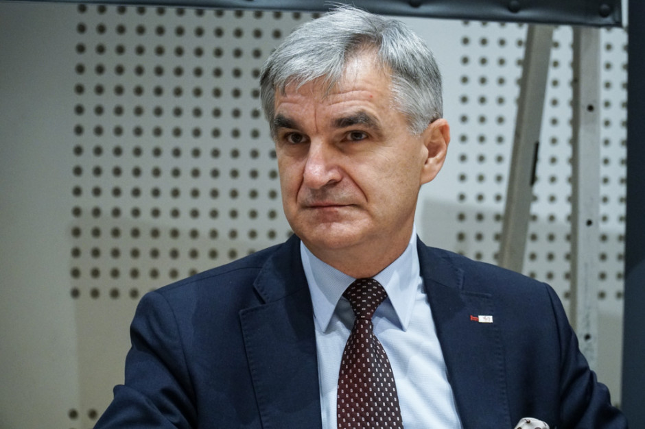 Bogdan Dyjuk zapowiedział, że złoży wniosek o wyrażenie zgody na zaciągnięcie kredytu przez szpitale. Fot. Archiwum Podlaskie: chcą ratować szpitale, "ale jest granica, której nie da się przekroczyć"