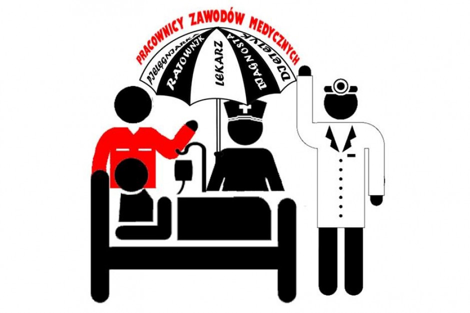 Protestujący lekarze domagają się m.in. wzrostu finansowania ochrony zdrowia do poziomu 6,8 proc. PKB w trzy lata, z drogą dojścia do 9 proc. przez najbliższe dziesięć lat. Ilustracja: fragment plakatu Porozumienia Rezydentów OZZL Dziewiąta doba głodówki rezydentów. Będą protestować do skutku