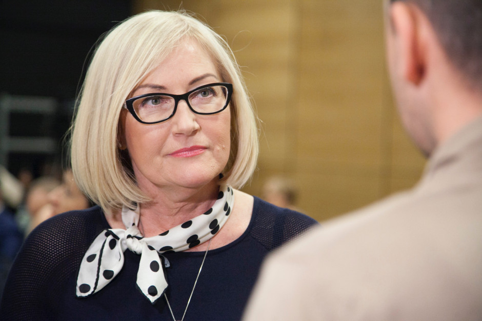 Wiceprzewodnicząca sejmowej Komisji Zdrowia Joanna Kopcińska (PiS): - Zostawmy kłótnie, negatywne emocje, polityczne spory. Fot. PTWP/Paweł Pawłowski Posłanka PiS: zakończmy spór polityczny wokół rezydentów