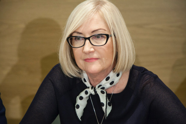Poseł Joanna Kopcińska (PiS); FOT. PTWP Kopcińska: ostry spór wokół protestu rezydentów niczemu dobremu nie służy