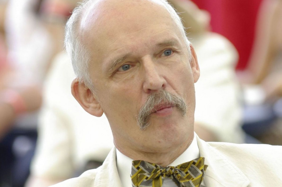 Janusz Korwin-Mikke; FOT. PTWP Korwin-Mikke: należy zlikwidować państwową służbę zdrowia