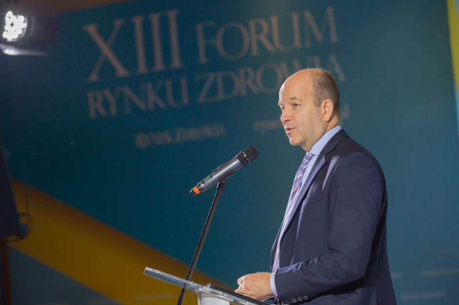 Minister Radziwiłł: - Jak ktoś chce zwiększenia składki, niech wskaże, w którym obszarze należy uczynić. Fot. PTWP/Piotr Waniorek XIII Forum Zdrowia: podwyższyć składkę zdrowotną - łatwo powiedzieć, ale jak?