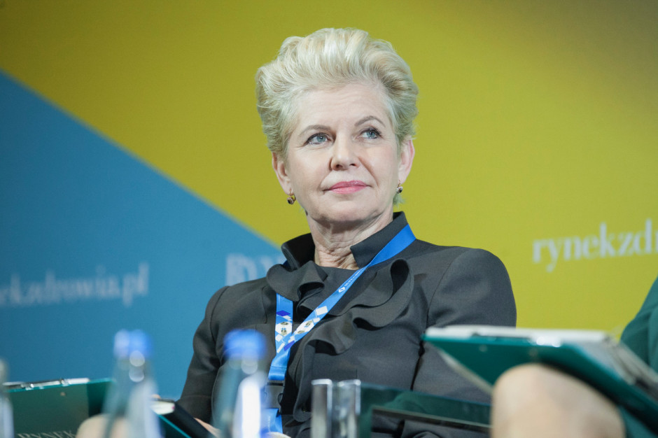 Beata Małecka-Libera: - To konkurs na świadczenia był wyznacznikiem jakości. Fot. PTWP/Paweł Pawłowski Małecka-Libera na Forum Rynku Zdrowia: w sieci szpitali zgubiła się jakość