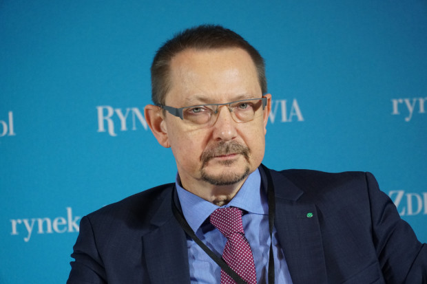 Jacek Krajewski, prezes Porozumienia Zielonogórskiego: - Brak środków w POZ jest tak dojmujący, że gdy tylko pojawia się jakaś szansa, żeby pozyskać większe, to lekarze POZ o nie aplikują. Fot. PTWP/Michał Oleksy XIII Forum Rynku Zdrowia: jak mają wyglądać pilotaże w POZ?