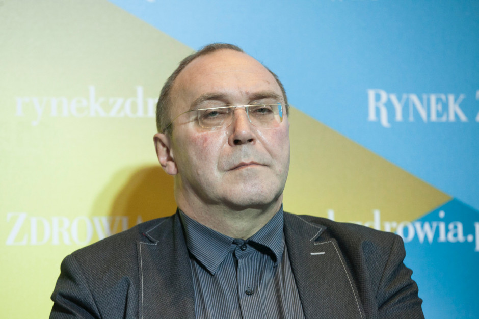prof. Przemysław Lisiński z prof. Przemysław Lisiński z Ortopedyczno-Rehabilitacyjnego Szpitala Klinicznego w Poznaniu; FOT. PTWP Prof. Lisiński: nowe technologie w rehabilitacji są nam bardzo potrzebne