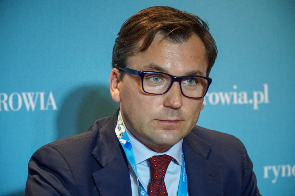 Robert Rusak, prezes zarządu Ogólnopolskiej Izby Gospodarczej Wyrobów Medycznych POLMED. Fot. Michał Oleksy Izba Polmed: koszyk świadczeń wymaga rekonstrukcji