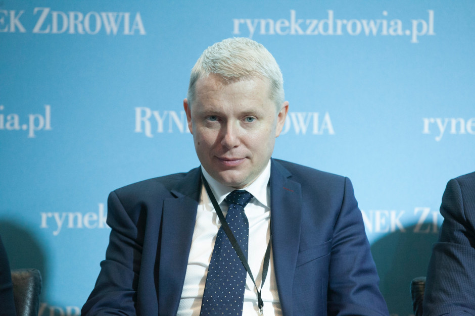 Sebastian Szymanek, dyrektor generalny Polpharmy. Fot. PTWP Polpharma produkuje polskie substancje czynne leków, ale brakuje nam wsparcia państwa