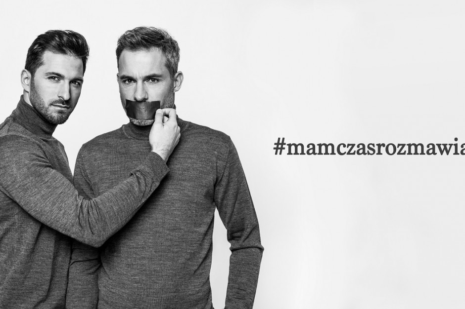Na zdjęciu: model i Mister Polski 2014 Rafał Maślak z tatą Tomaszem, którzy wspierają kampanię #mamczasrozmawiac. Fot. Materiały prasowe Nowa kampania nt. HIV stawia na rozmowy międzypokoleniowe