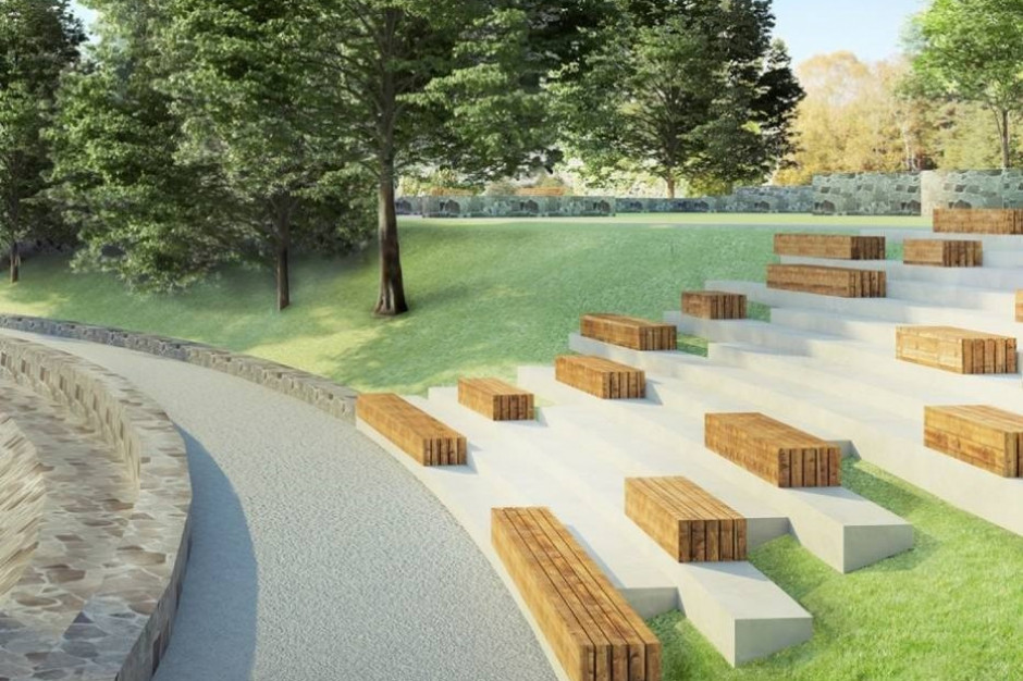 Projekt rewitalizacji uzdrowiska Krynicy-Zdroju. Wizualizacja PM Projekt Krynica-Zdrój: centrum uzdrowiska przejdzie modernizację za 12 mln zł