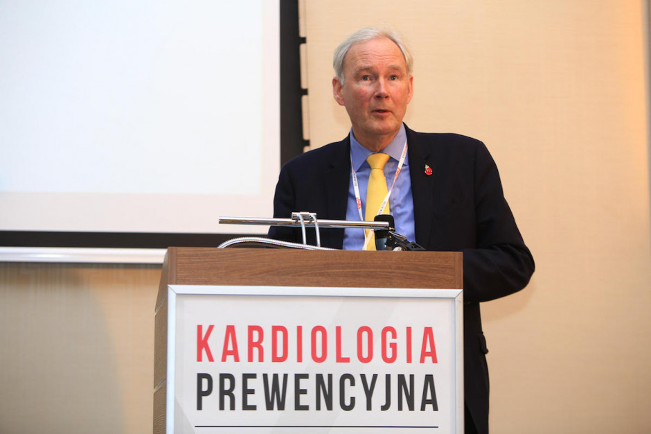 Prof. David Wood, prezydent World Heart Federation Prof. Wood: ważnym celem prewencji jest redukcja przedwczesnej umieralności