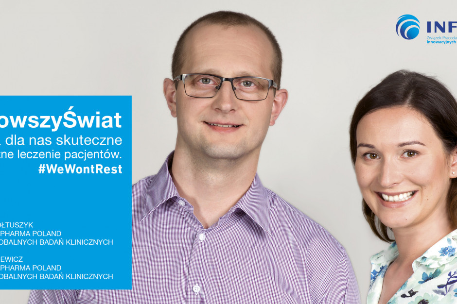 #ZdrowszyŚwiat to pierwsza kampania, w której solidarnie wzięli udział pracownicy różnych firm farmaceutycznych mówiąc o swojej pracy, staraniach i emocjach. Fot. Materiały prasowe Kampania INFARMA: firmy farmaceutyczne wierzą w #ZdrowszyŚwiat