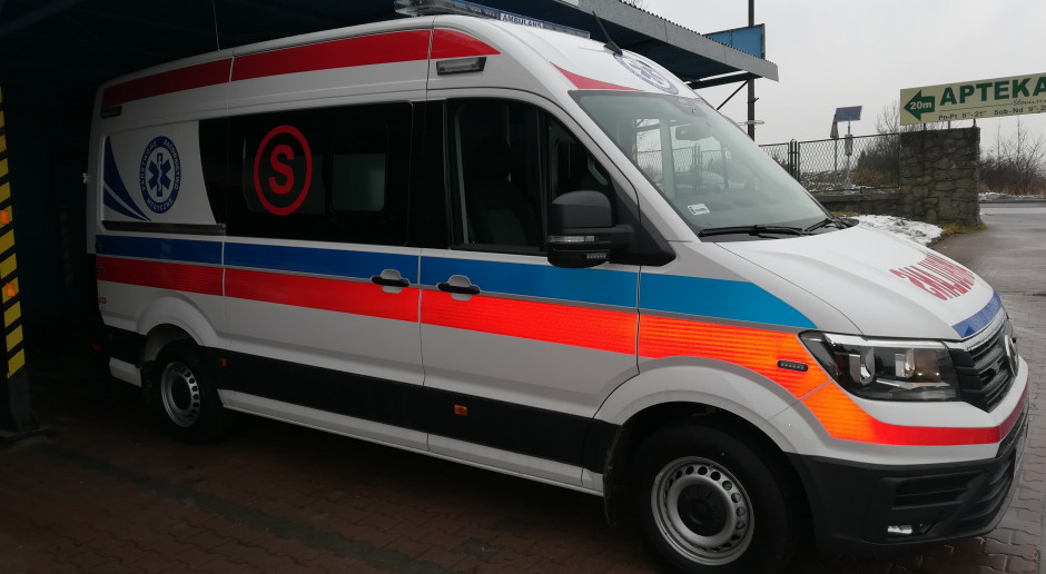 Nowy Szpital w Olkuszu ma nowoczesny ambulans