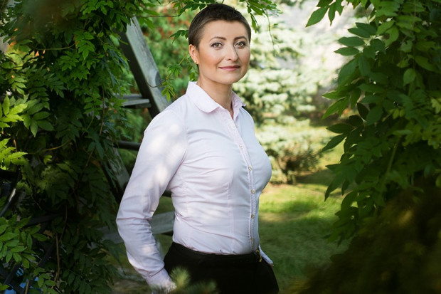 Katarzyna Stachowicz, inicjatorka projekty Pokonaj Raka Piersi, autorka apelu ws. refundacji profilaktycznej mastektomii. Fot. Materiały prasowe Lekarze i posłowie podpisali apel ws. refundacji profilaktycznej mastektomii