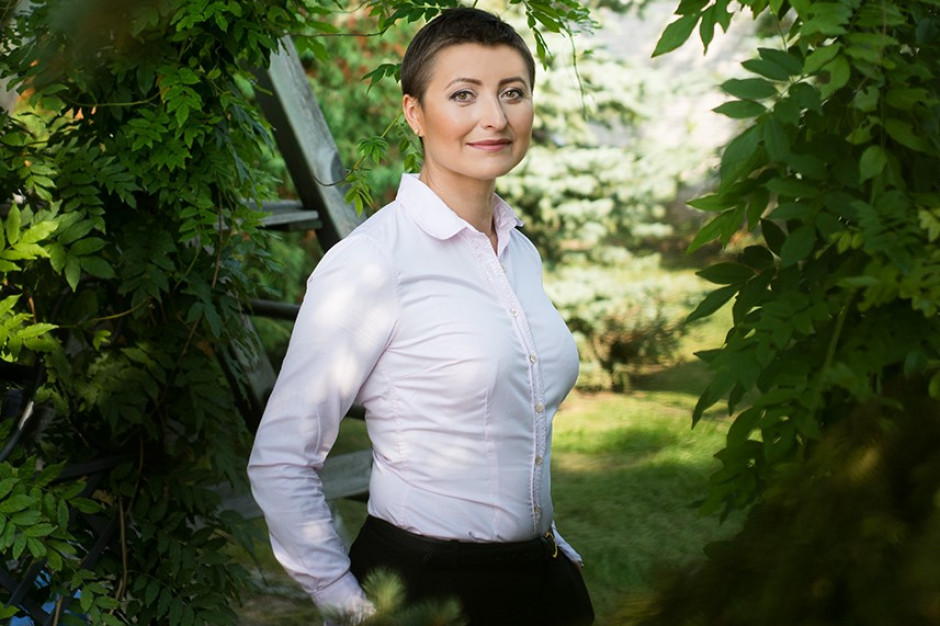 Katarzyna Stachowicz, inicjatorka projekty Pokonaj Raka Piersi, autorka apelu ws. refundacji profilaktycznej mastektomii. Fot. Materiały prasowe Lekarze i posłowie podpisali apel ws. refundacji profilaktycznej mastektomii
