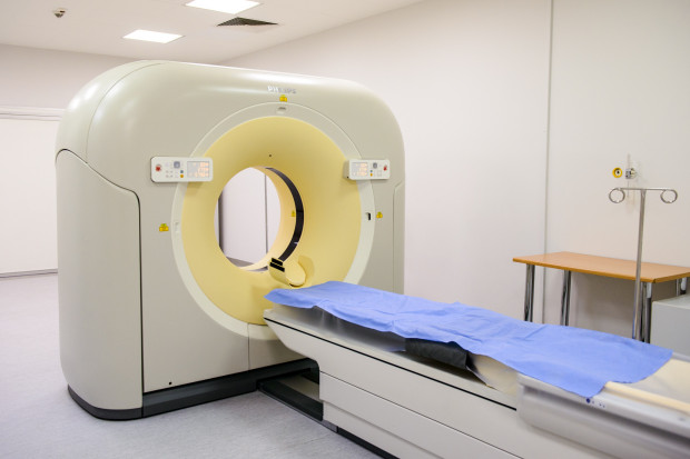Sprzęt pozwala na dokładniejsze badania z użyciem mniejszej ilości środka kontrastowego Fot. WSzS w Bytomiu Bytom: szpital ma nowoczesny tomograf o wartości blisko 3 mln zł