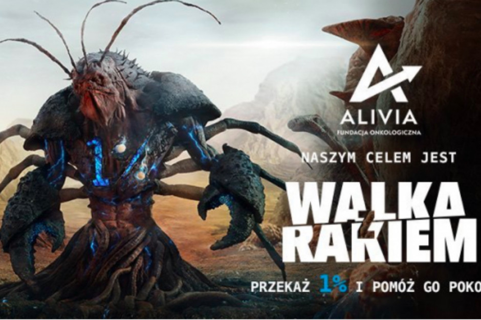 Plakat akacji FOT. Materiały prasowe Fundacja Alivia kontynuuje kampanię "Walka z rakiem"