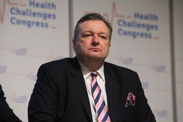 Marek Tombarkiewicz: - Będą weryfikowane zapisy ustawy o sieci, natomiast wnioski można wyciągać najwcześniej po pierwszym kwartale. Fot. PTWP Tombarkiewicz na HCC o zmianach w sieci szpitali i upaństwowieniu ratownictwa