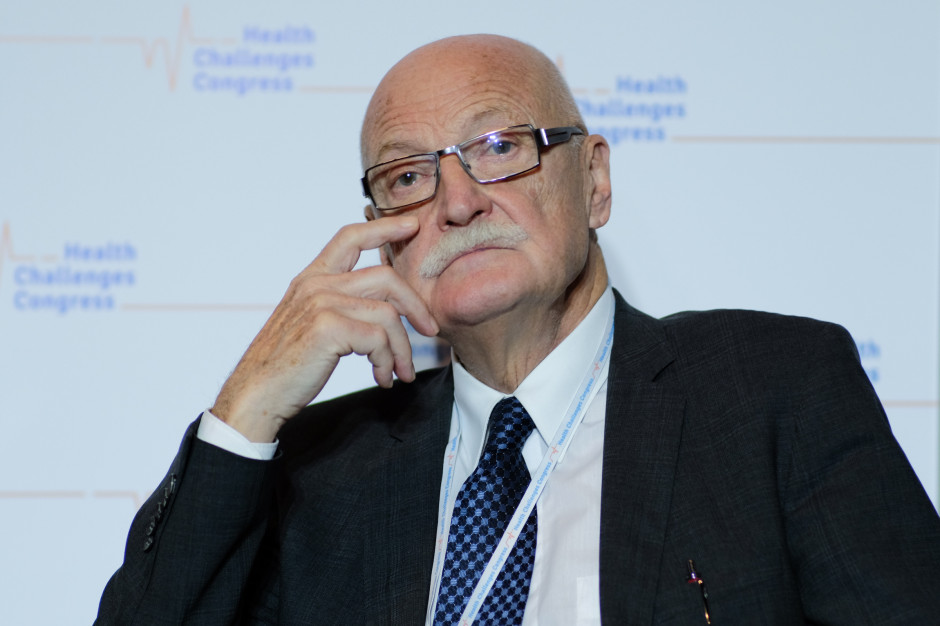 Prof. Władysław Pierzchała: - Leczenie rozkurczowe oparte o długo działajace cholinolityki jest pierwszym elementem strategii terapeutycznej. Fot. PTWP HCC 2018: POChP leczymy coraz skuteczniej