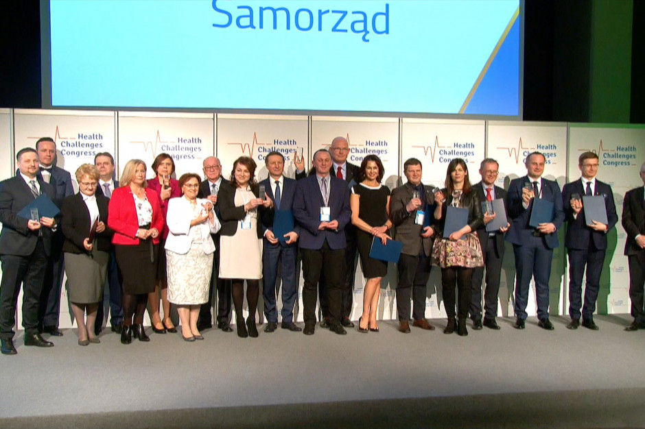 Podczas uroczystości wręczenia nagród w poprzedniej edycji Konkursu "Zdrowy Samorząd"; FOT. PTWP Eksperci i nasi czytelnicy wybierają najzdrowsze samorządy w Polsce