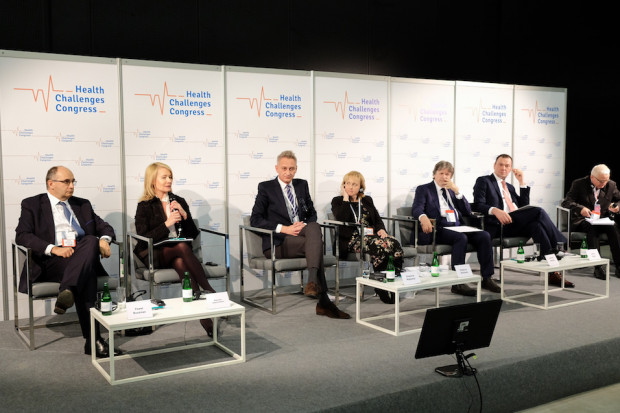 Podczas sesji "Medycyna oparta na wartości"; FOT. PTWP HCC 2018: powody, dla których warto inwestować w jakość medycyny