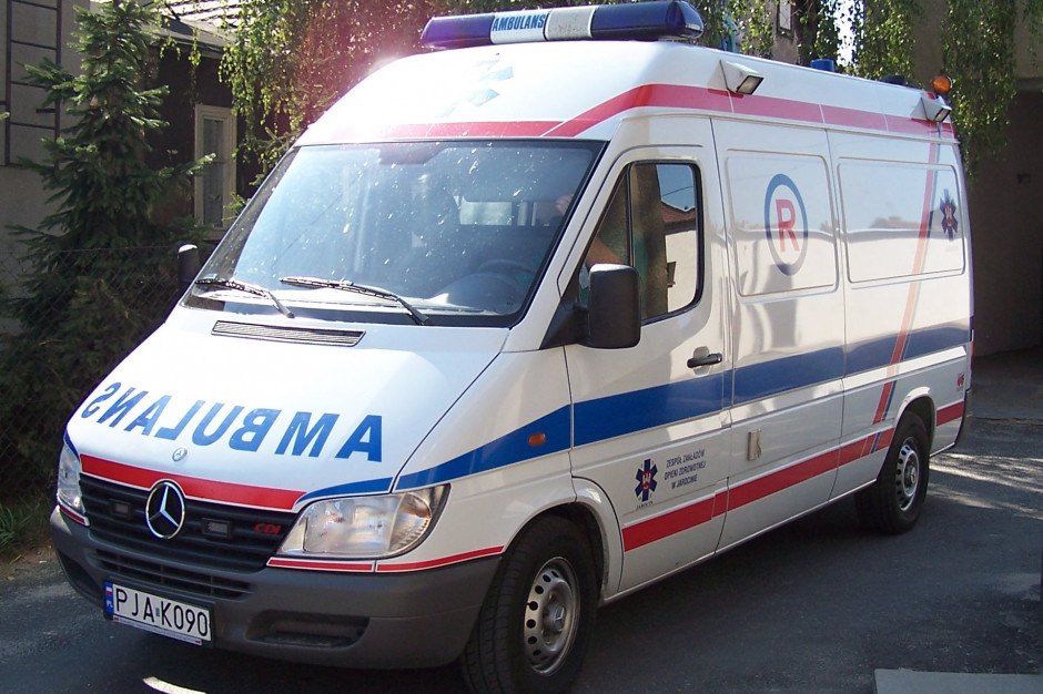 Fot. archiwum (zdjęcie ilustracyjne) Warszawa: wypadek z udziałem karetki pogotowia