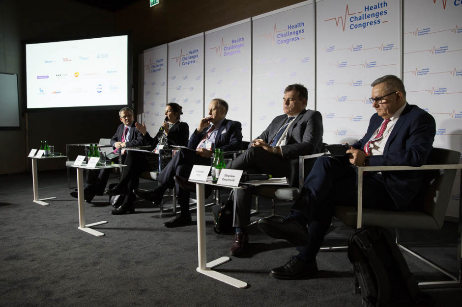 Podczas sesji "Organizacja opieki medycznej nad pacjentami po zawale serca i udarze mózgu" na HCC 2018; FOT. PTWP KOS-zawał - jak nam się udaje realizować ten program kompleksowej opieki?