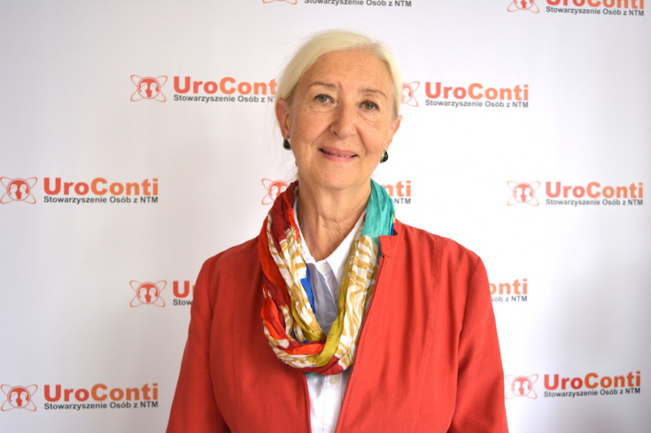 Anna Sarbak, prezes Stowarzyszenia "UroConti" Stowarzyszenie UroConti: będziemy walczyć o prawa pacjentów z NTM