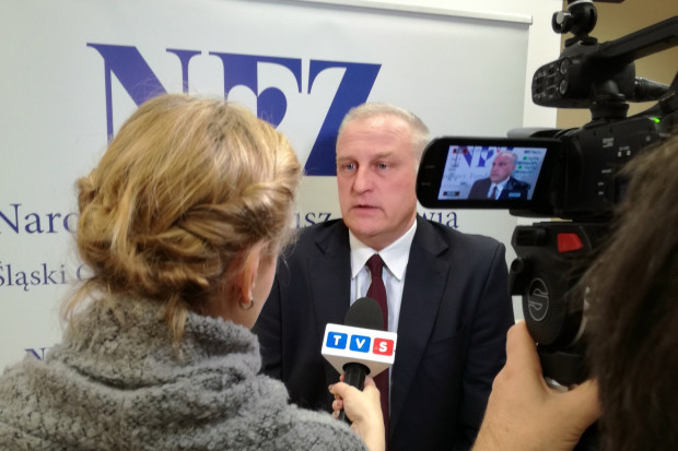 Jerzy Szafranowicz, dyr. Śląskiego Oddziału Wojewódzkiego NFZ; FOT. PTWP Pszczyna: szpital wstrzymuje działalność. Jest oświadczenie NFZ
