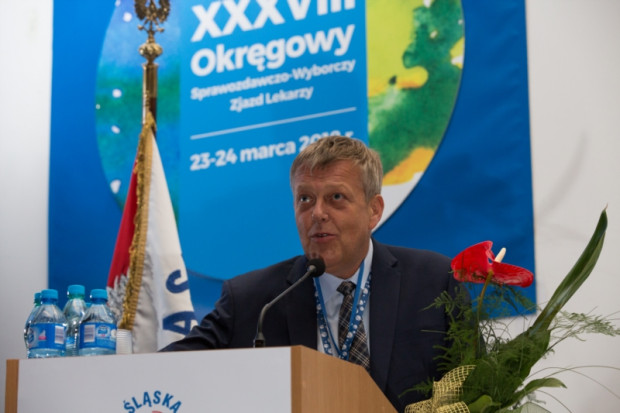 Dr Tadeusz Urban; FOT. Śląska Izba Lekarska Śląsk: dr Tadeusz Urban prezesem Okręgowej Rady Lekarskiej w Katowicach
