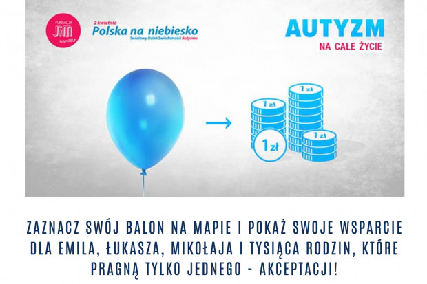 FOT. polskananiebiesko.pl Światowy Dzień Świadomości Autyzmu: spotkania, kampanie i symboliczna akcja