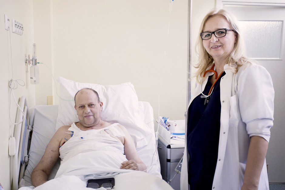 Fot. Sylwia Mierzewska UCK Gdańsk: lekarze z UCK przeszczepili pacjentowi jednocześnie serce i nerkę