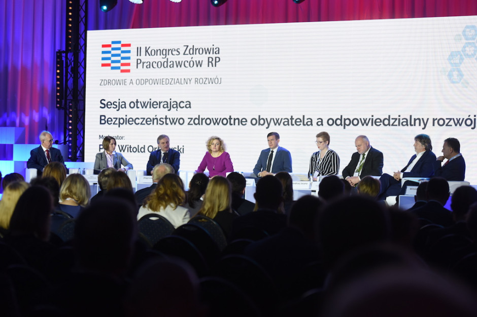 Podczas sesji otwierającej II Kongres Zdrowia Pracodawców RP; FOT. Materiały prasowe Zbigniew Król: Polski nie stać, aby leczyć nieskutecznie