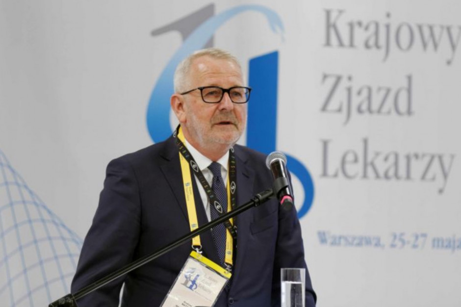Prof. Andrzej Matyja, prezes Naczelnej Rady Lekarskiej. Fot. PTWP Prezes NRL Człowiekiem Roku 2020 - nagroda federacji samorządów powiatowych i gminnych