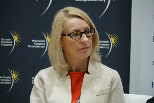 Agnieszka Biała, zarządca restrukturyzacyjny Szpitala Giżyckiego Sp. z o.o. Fot. PTWP/Michał Oleksy Postępowanie sanacyjne w Szpitalu Giżyckim. Czy inni pójdą tym śladem?
